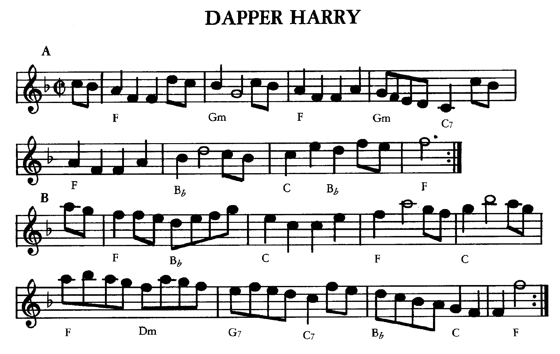 Dapper Harry (music)
